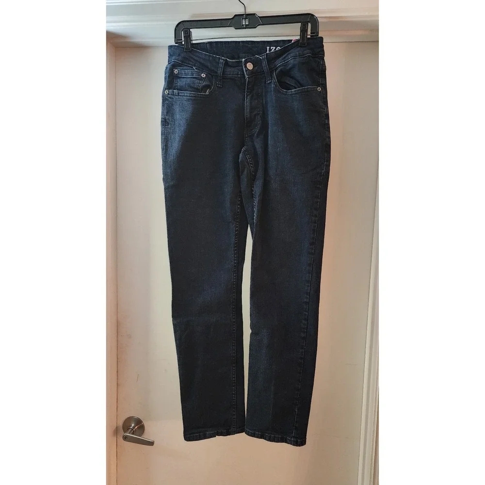 Mens IZOD‎ jeans size 30x28 slim straight 12
